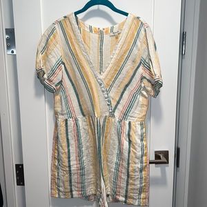 Madewell Linen Romper